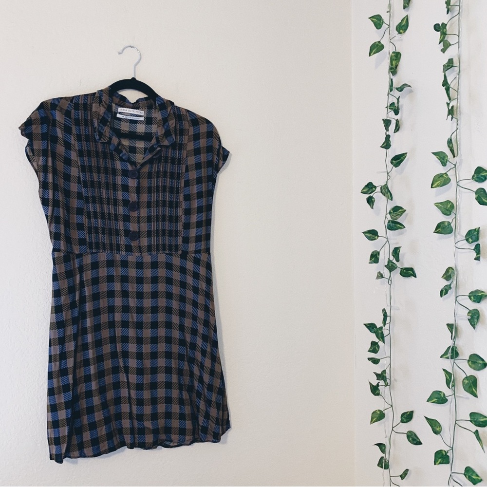 Urban Outfitters plaid dress
